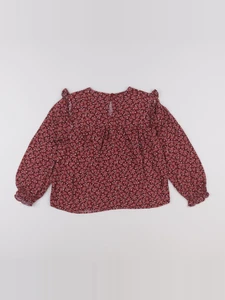 Vertbaudet - blouse rouge - 8 ans