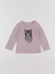 IKKS - tee-shirt violet - 18 mois