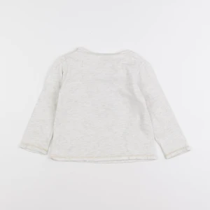 Vertbaudet - tee-shirt beige - 3 ans