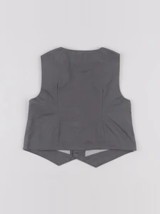 Vertbaudet - gilet gris - 18 mois