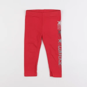 Converse - legging rouge - 18 mois