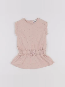 Tape à l'oeil - robe rose - 6 mois