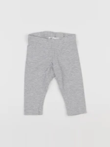 H&M - legging gris - 6/9 mois