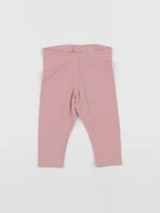 H&M - legging rose - 6/9 mois