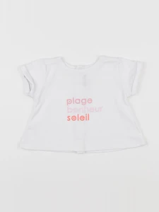 Jacadi - tee-shirt blanc - 6 mois