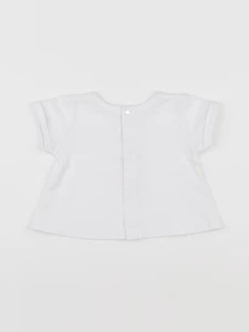 Jacadi - tee-shirt blanc - 6 mois