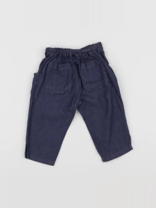Jacadi - pantalon bleu - 12 mois