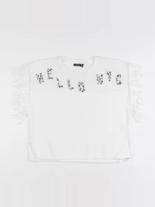 IKKS - pull blanc - 8 ans