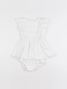 Tape à l'oeil - robe blanc - 9 mois