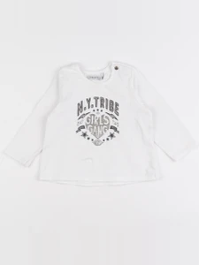 IKKS - tee-shirt blanc - 12 mois