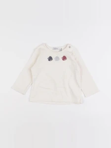 IKKS - tee-shirt beige - 12 mois