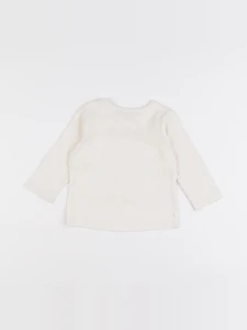 IKKS - tee-shirt beige - 12 mois