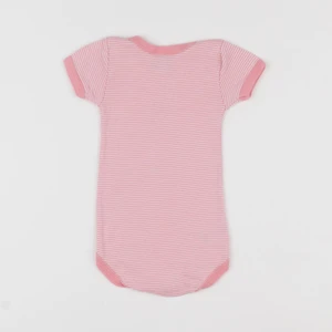 Petit Bateau - body rose - 6 mois