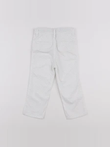 Gocco - pantalon blanc - 12/18 mois