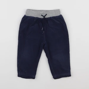 Cadet Rousselle - pantalon doublé bleu - 12 mois
