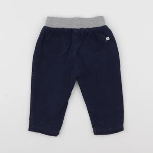 Cadet Rousselle - pantalon doublé bleu - 12 mois