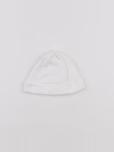 Jacadi - bonnet blanc - 6 mois