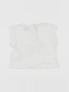 Vertbaudet - tee-shirt blanc - 3 mois