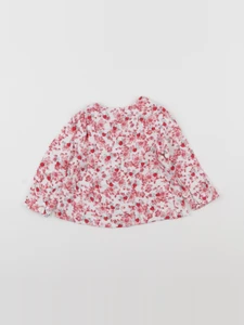 IKKS - blouse rouge - 12 mois