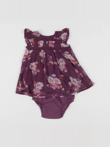 GAP - robe violet - 3/6 mois