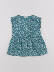 Tape à l'oeil - robe vert - 9 mois