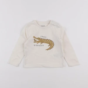 Vertbaudet - tee-shirt beige - 18 mois