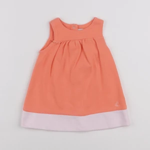 Petit Bateau - robe orange - 3 mois