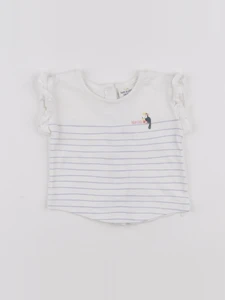 Tape à l'oeil - tee-shirt blanc - 3 mois