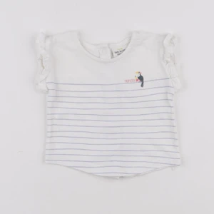 Tape à l'oeil - tee-shirt blanc - 3 mois