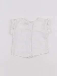 Tape à l'oeil - tee-shirt blanc - 3 mois
