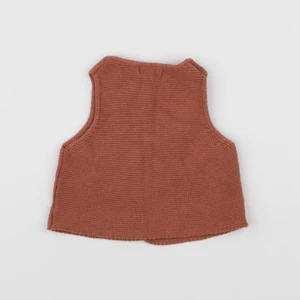 Vertbaudet - gilet marron - 1 mois