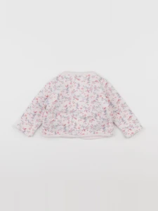 Petit Bateau - gilet rose - 6 mois
