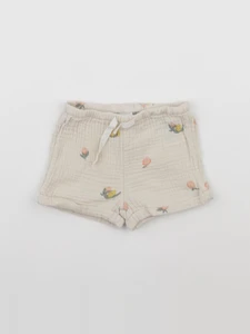 H&M - short beige - 3 mois