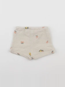 H&M - short beige - 3 mois