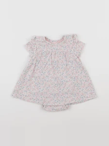 H&M - body robe rose - 3 mois