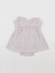 H&M - body robe rose - 3 mois