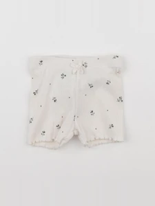 H&M - short beige - 3 mois