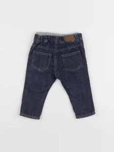 Boutchou - jean doublé bleu - 6 mois