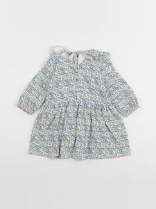 Petit Bateau - robe multicolore - 12 mois