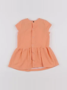 IKKS - robe orange - 12 mois