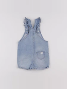 H&M - salopette bleu - 6/9 mois