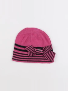 Sonia Rykiel - bonnet rose, noir - 2/5 ans