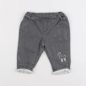 Vertbaudet - jean gris - 3 mois