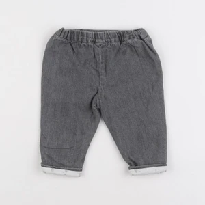 Vertbaudet - jean gris - 3 mois