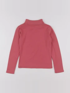 Vertbaudet - sous-pull rose - 8 ans