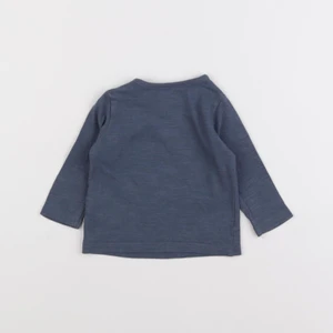 Vertbaudet - tee-shirt bleu - 3 mois