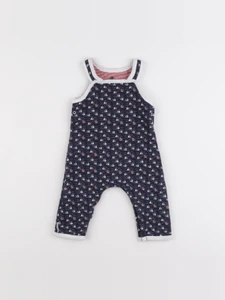 Petit Bateau - salopette bleu - 3 mois