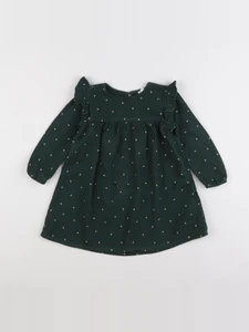 Vertbaudet - robe vert - 3 ans
