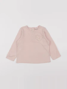 Vertbaudet - tee-shirt rose - 2 ans