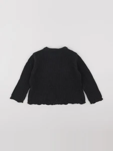 Vertbaudet - pull noir - 2 ans